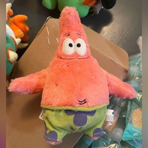 Patrick Star starfish SpongeBob Plush Toy Pink Green stuffed animal universal